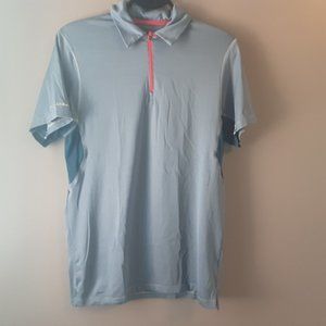 Under Armour Men Coldblack Heatgear Golf Shirt, S